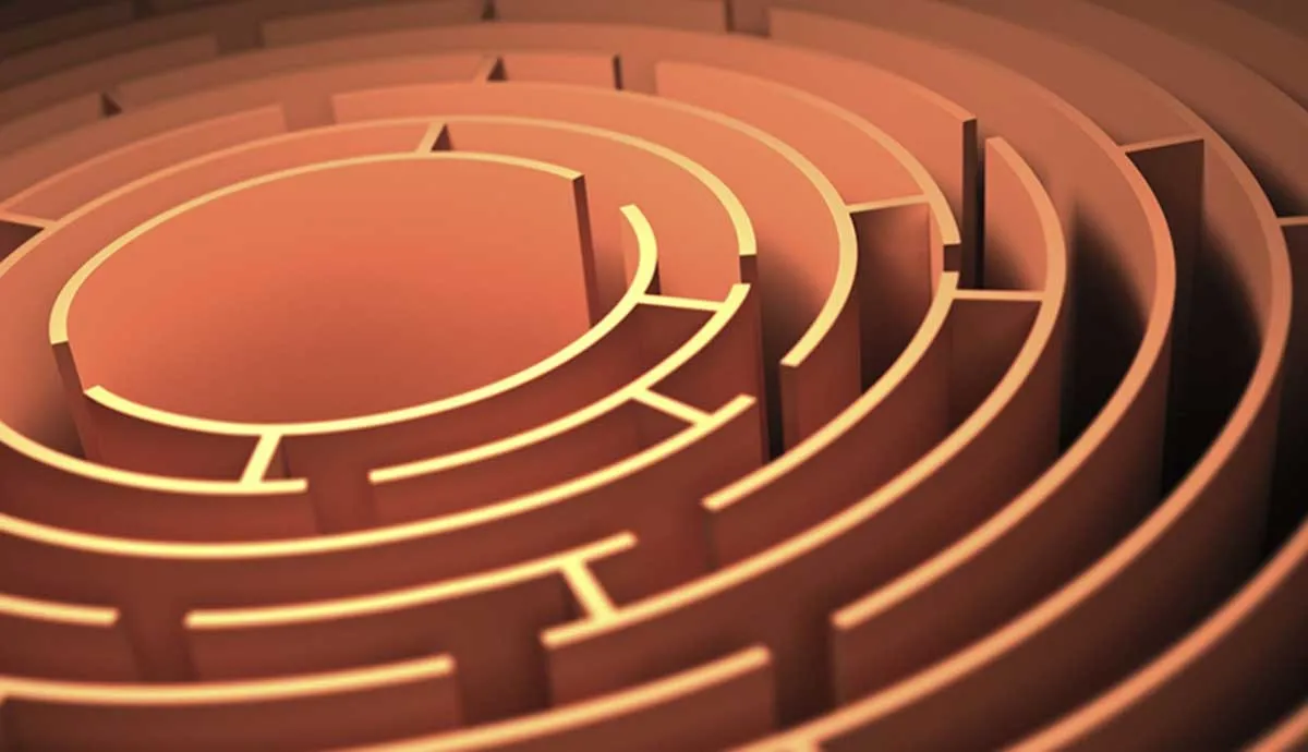 orange maze
