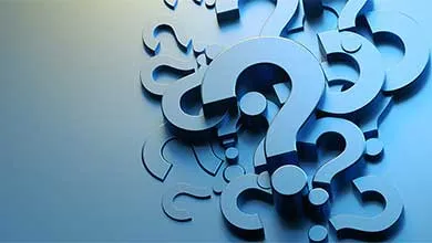 question marks