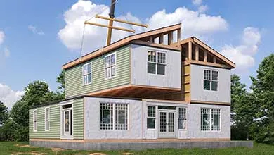 Modular modern home