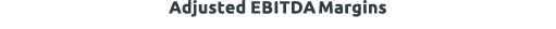 Adjusted EBITDA Margins