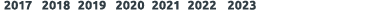  2017 2018 2019 2020 2021 2022 2023